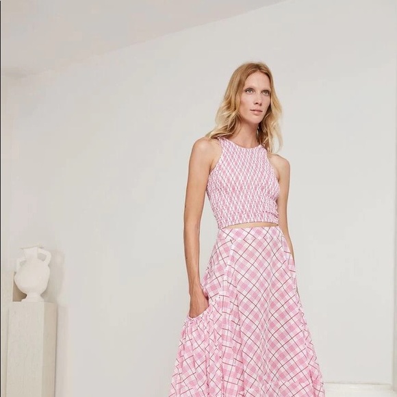 Australian brand SWF Shirred Singlet Top - Picture 2 of 9